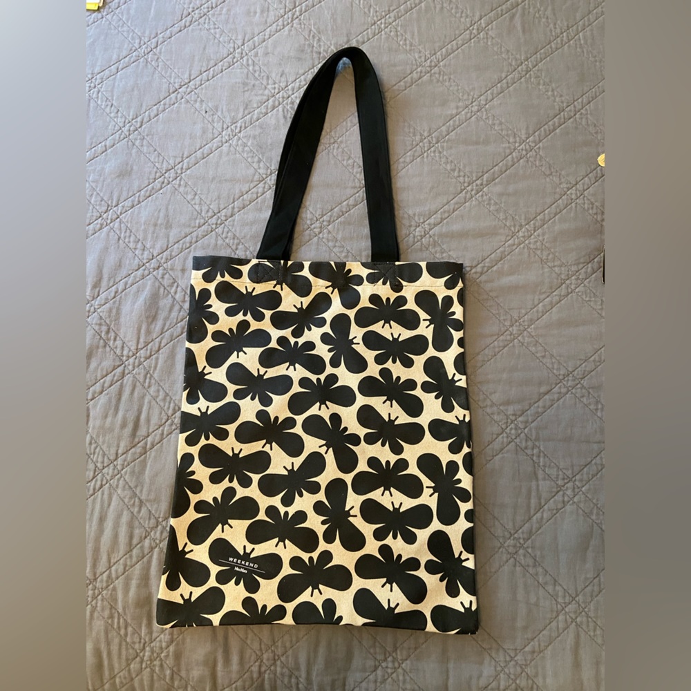 (NWOT) MaxMara weekend canvas tote bag butterflies/Re-style your life